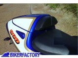 BikerFactory Poggiaschiena cuscinetto posteriore PYRAMID per modifica sella monoposto x SUZUKI GSX R 600 SUZUKI GSX R 750 PY05 10010 1033185