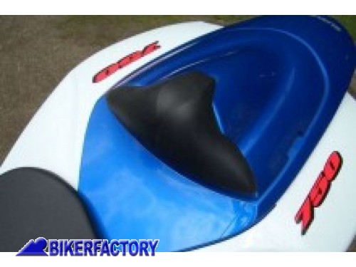 BikerFactory Poggiaschiena cuscinetto posteriore PYRAMID per modifica sella monoposto x SUZUKI GSX R 600 SUZUKI GSX R 750 PY05 10017 1033187