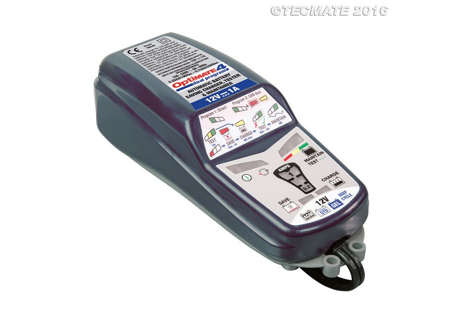 Caricabatterie / mantenitore di carica TecMate Optimate 4 versione CAN Bus  art. PW.00.398 038