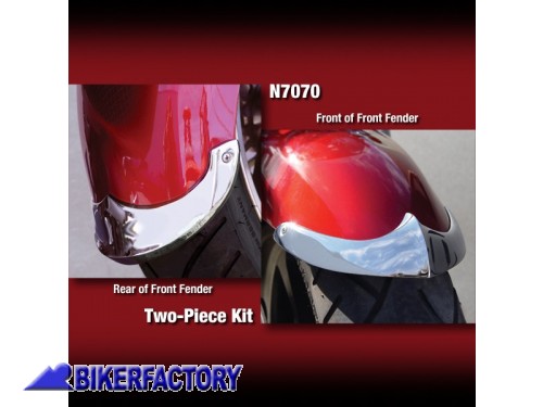 BikerFactory Rifiniture cornici parafango anteriore National Cycle x Triumph ROCKET N7070 1003997