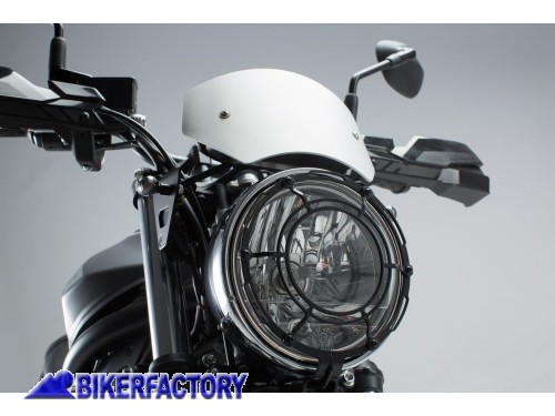 BikerFactory Cupolino in alluminio SW Motech colore argento per SUZUKI SV 650 ABS SCT 05 670 10300 S 1034741