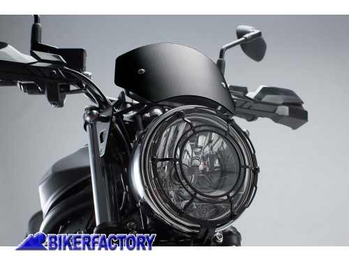 BikerFactory Cupolino in alluminio SW Motech colore nero per SUZUKI SV 650 ABS IN ESAURIMENTO SCT 05 670 10300 B 1042458