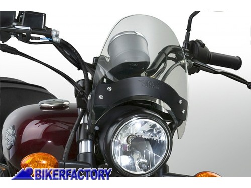 BikerFactory Cupolino parabrezza Flyscreen Mod N2531 002 N2530 002 National cycle alt 21 6 cm larg 23 5 cm 1042051