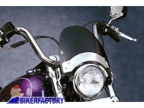 BikerFactory Cupolino parabrezza Flyscreen Mod N2555 001 National cycle Fum%C3%A8 scuro alt 21 6 cm larg 23 5 cm N2555 001 1044315