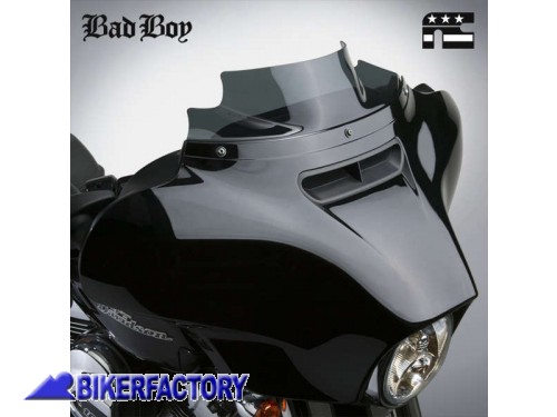 BikerFactory Cupolino parabrezza screen Bad Boy National cycle x Harley Davidson FLHT FLHX Alt 10 1 cm N27420 1047200
