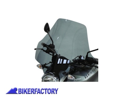 BikerFactory Cupolino parabrezza screen Euroscreen x BMW R 1200 R 06 10 h 56 cm Trasparente SE07 BB061PBIN 1013283