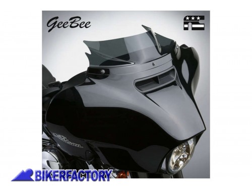 BikerFactory Cupolino parabrezza screen Gee Bee National cycle x Harley Davidson FLHT FLHX Alt 10 1 cm N27430 1047201