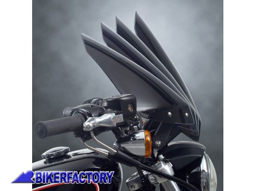 BikerFactory Cupolino parabrezza screen Gladiator National cycle per Harley Davidson Alt 36 8 cm Largh 31 8 cm ca N2702 1003036