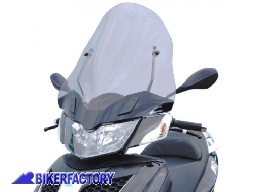 BikerFactory Cupolino parabrezza screen Gran Turismo x PIAGGIO MP3 URBAN 125 300 11 14 h 66 cm 1030560