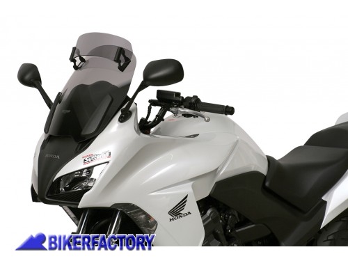BikerFactory Cupolino parabrezza screen MRA Vario Touring per HONDA CBF 1000 F 10 in poi alt 38 cm col Fum%C3%A8 1013754