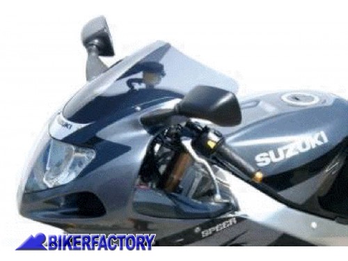 BikerFactory Cupolino parabrezza screen MRA mod Originale x SUZUKI GSX R 600 01 03 GSX R 750 00 03 GSX R 1000 01 02 alt 33 5 cm 1035184