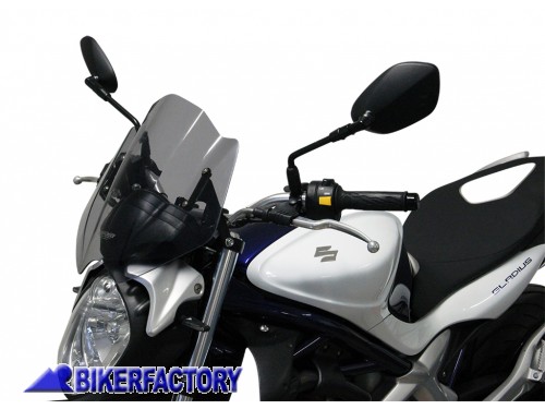 BikerFactory Cupolino parabrezza screen MRA mod Racing NR x SUZUKI SFV 650 Gladius 09 15 alt 32 cm 1035974