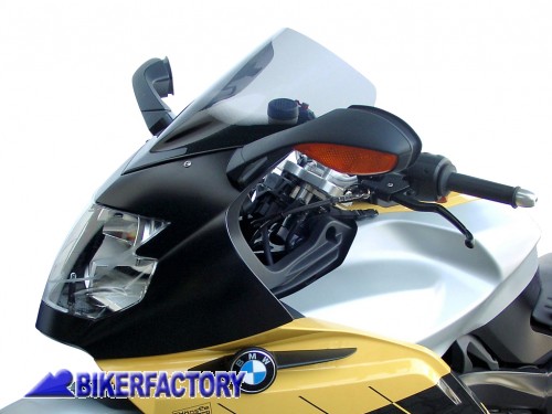 BikerFactory Cupolino parabrezza screen MRA mod Racing x BMW K1200S 04 08 K1300S 09 in poi alt 40 5 cm 1001903