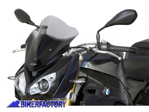 BikerFactory Cupolino parabrezza screen MRA mod Racing x BMW S1000 R 14 20 Alt 35 5 cm Larg 31 cm 1040478