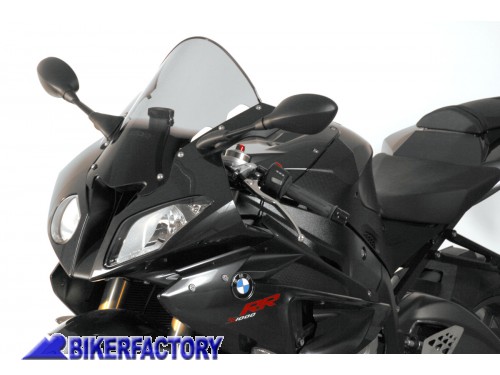 BikerFactory Cupolino parabrezza screen MRA mod Racing x BMW S1000 RR HP4 fino al 14 Alt 43 cm Larg 36 cm 1040463