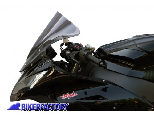 BikerFactory Cupolino parabrezza screen MRA mod Racing x KAWASAKI ZX 10 R 11 15 alt 43 cm 1035944