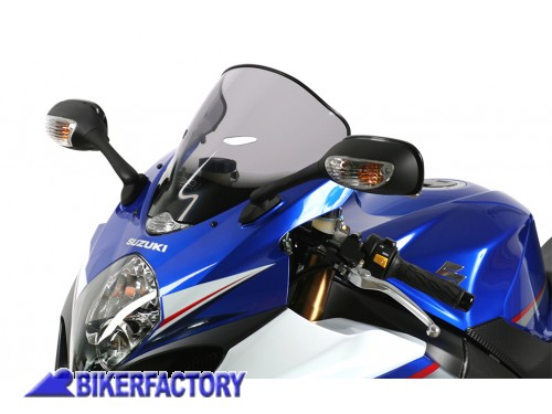 BikerFactory Cupolino parabrezza screen MRA mod Racing x SUZUKI GSX R 1000 07 08 alt 29 cm 1035968