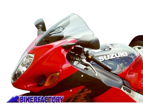 BikerFactory Cupolino parabrezza screen MRA mod Racing x SUZUKI GSX R 1300 Hayabusa 99 07 Alt 41 cm Larg 44 cm 1002153