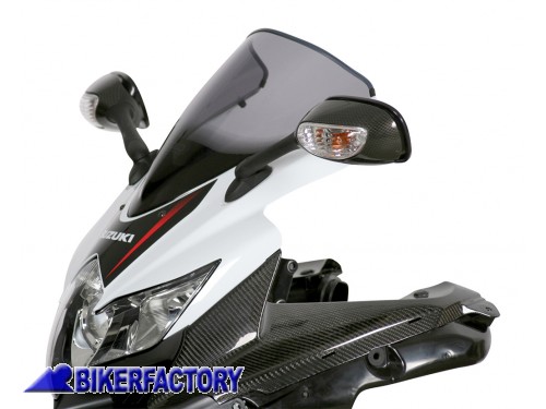 BikerFactory Cupolino parabrezza screen MRA mod Racing x SUZUKI GSX R 600 08 10 GSX R 750 08 10 alt 29 cm 1035971