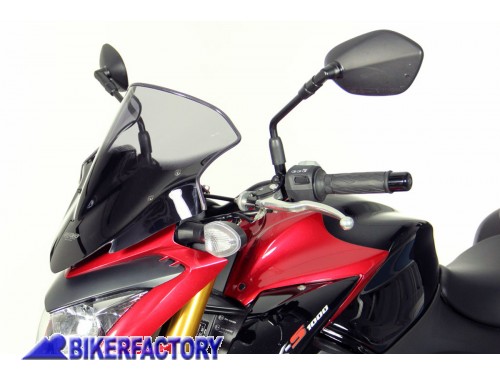 BikerFactory Cupolino parabrezza screen MRA mod Racing x SUZUKI GSX S 1000 14 20 Alt 34 cm Larg 37 cm 1040481