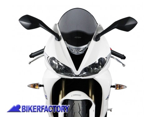 BikerFactory Cupolino parabrezza screen MRA mod Racing x TRIUMPH DAYTONA 675 13 in poi alt 42 cm 1036092