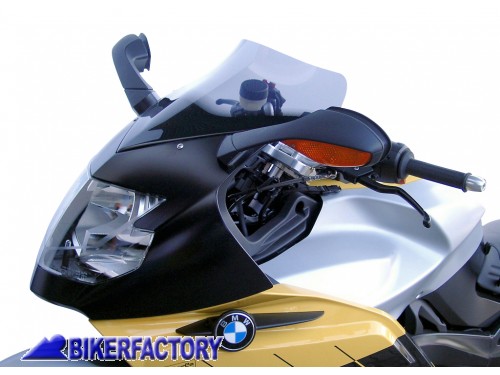 BikerFactory Cupolino parabrezza screen MRA mod Spoiler x BMW K1200S 04 08 K1300S 09 in poi alt 37 cm 1001909