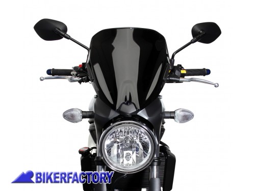 BikerFactory Cupolino parabrezza screen MRA mod Spoiler x Suzuki SV650 ABS 16 in poi Alt 32 5 cm Larg 34 cm 1034819