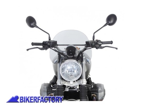 BikerFactory Cupolino parabrezza screen MRA mod TOURING NTM x BMW R nineT Alt 32 cm Larg 38 cm 1034784