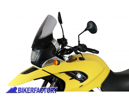 BikerFactory Cupolino parabrezza screen MRA mod Touring x BMW F 650 GS 04 07 Alt 33 5 cm Larg 36 cm 1040320