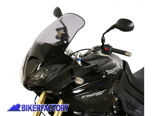 BikerFactory Cupolino parabrezza screen MRA mod Touring x TRIUMPH Tiger 1050 1050 SE 1050 Sport Alt 42 5 cm Larg 35 cm 1001973