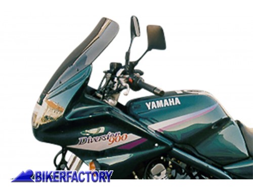 BikerFactory Cupolino parabrezza screen MRA mod Touring x YAMAHA XJ 900 S DIVERSION 95 in poi Alt 46 cm Larg 38 5 cm FUME MR06 344 3690 01 1040317