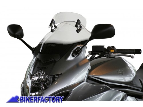 BikerFactory Cupolino parabrezza screen MRA mod Vario Touring x SUZUKI GSF 650 Bandit S 09 in poi alt 36 cm 1002100