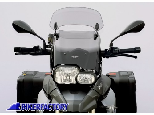 BikerFactory Cupolino parabrezza screen MRA mod X Creen Touring x BMW F 650 09 12 F 800 GS 08 17 F 800 GS Adventure 12 15 alt 39 5 cm 1035537