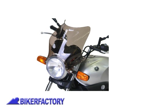 BikerFactory Cupolino parabrezza screen Millenium x YAMAHA YBR 125 250 06 14 h 21 cm 1030332