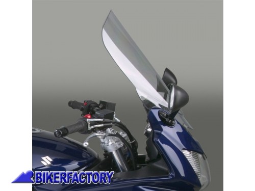 BikerFactory Cupolino parabrezza screen National Cycle VSTREAM Maggiorato x Suzuki GSF 1250S Bandit 07 10 Alt 55 9 cm Largh 42 cm ca N20200 1010016