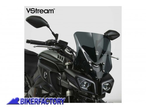 BikerFactory Cupolino parabrezza screen National Cycle VSTREAM Sport per YAMAHA MT 10 Alt 34 3 cm Larg 32 1 cm ca N20325 1039467