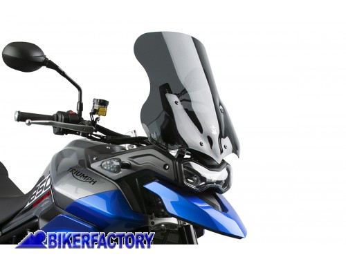 BikerFactory Cupolino parabrezza screen National Cycle VStream Fum%C3%A8 per Triumph Tiger 850 900 Alt 45 1 cm Larg 36 2 cm ca N20609 1046807