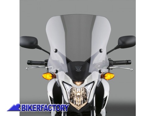 BikerFactory Cupolino parabrezza screen National Cycle VStream Medio per Honda CB500F 13 15 Alt 48 9 cm Larg 46 3 cm ca N20055 1029404
