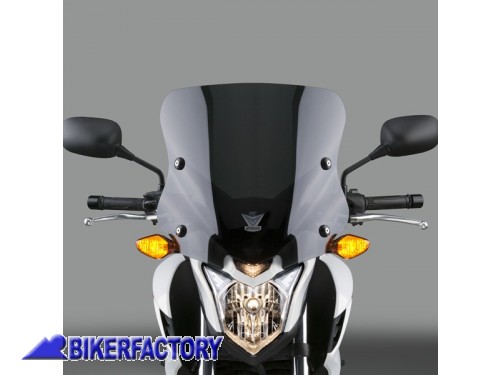 BikerFactory Cupolino parabrezza screen National Cycle VStream SPORT per Honda CB500F 13 15 Alt 40 6 cm Larg 40 6 cm ca N20054 1029403