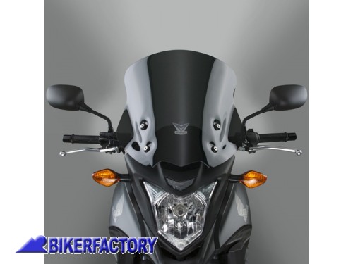 BikerFactory Cupolino parabrezza screen National Cycle VStream SPORT per Honda CB500X 13 15 Alt 38 7 cm Larg 39 3 cm ca N20045 1029395