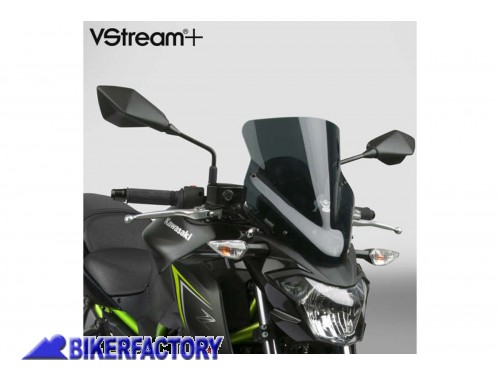 BikerFactory Cupolino parabrezza screen National Cycle VStream Sport per Kawasaki Z650 17 19 Alt 34 6 cm Larg 27 9 cm ca N20133 1042984