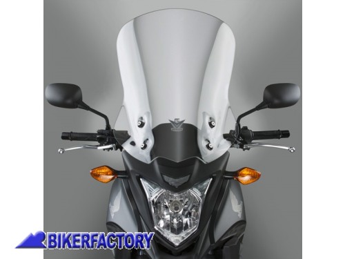 BikerFactory Cupolino parabrezza screen National Cycle VStream TOURING per Honda CB500X 13 15 Alt 53 3 cm Larg 39 3 cm ca N20047 1029398