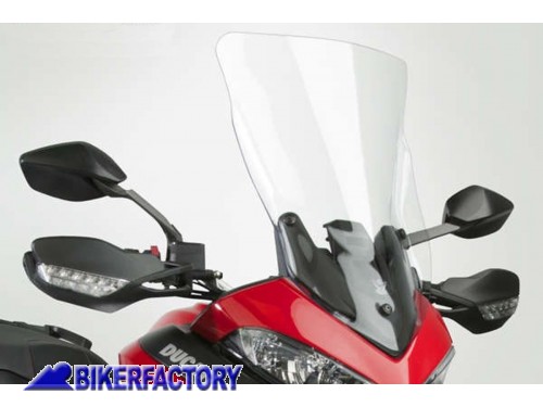 BikerFactory Cupolino parabrezza screen National Cycle VStream Tall Touring per DUCATI Multistrada 950 1200 1260 Enduro Alt 50 8 cm Larg 37 5 cm ca N20505 1042989