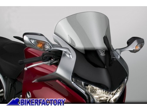 BikerFactory Cupolino parabrezza screen National Cycle VStream mod SPORT per Honda VFR1200F 10 13 Alt 31 4 cm Largh 38 7 cm ca N20005 1023769