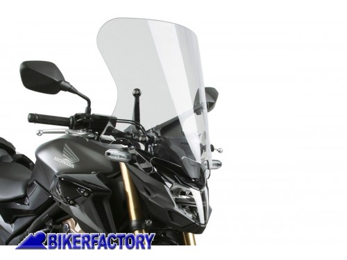 BikerFactory Cupolino parabrezza screen National Cycle VStream mod Sport Tour per HONDA CB500F Alt 48 9 cm Larg 46 3 cm N20074 1048448