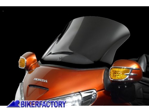 BikerFactory Cupolino parabrezza screen National Cycle VStream per Honda Goldwing GL1800 01 17 Alt 55 9 cm Larg 66 0 cm ca Modello SENZA foro per presa d aria N20012 1046868