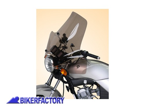BikerFactory Cupolino parabrezza screen Pullman x YAMAHA YBR 125 250 06 14 h 55 cm 1030324