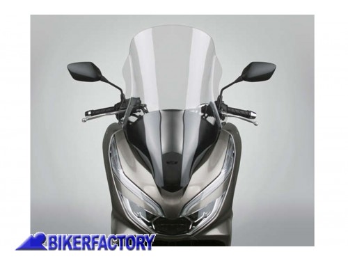 BikerFactory Cupolino parabrezza screen Quantum National Cycle TOURING per Honda PCX150 Alt 71 cm Larg 39 4 cm ca Ex fiera o dimostrazione N50004 DE50 1047562
