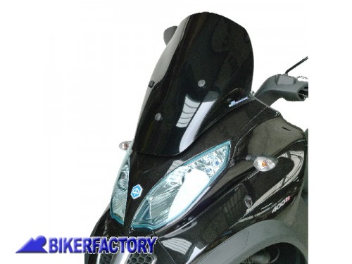 BikerFactory Cupolino parabrezza screen Racing x PIAGGIO MP 3 LT 300 400 500 11 16 h 51 cm 1021761