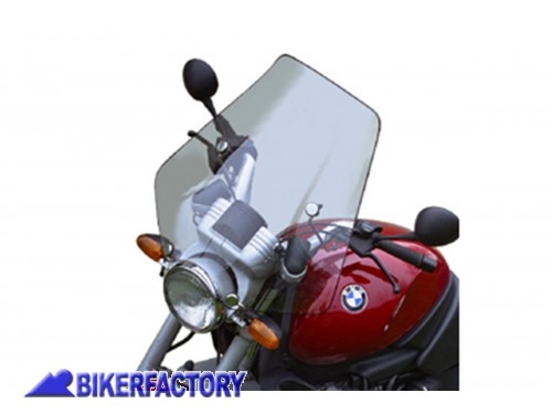 BikerFactory Cupolino parabrezza screen Roadster x BMW R 850 1100 R fino al 2001 h 55 cm Trasparente SE07 BB022PBIN 1013227